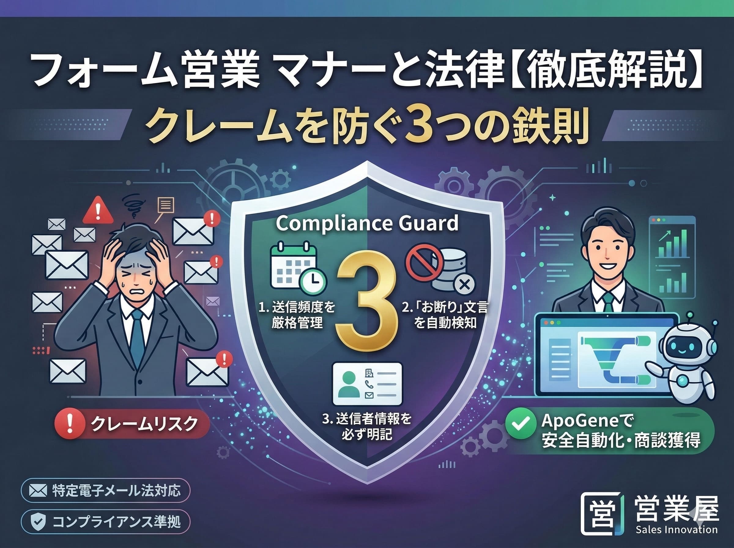 正しいフォーム営業のマナー