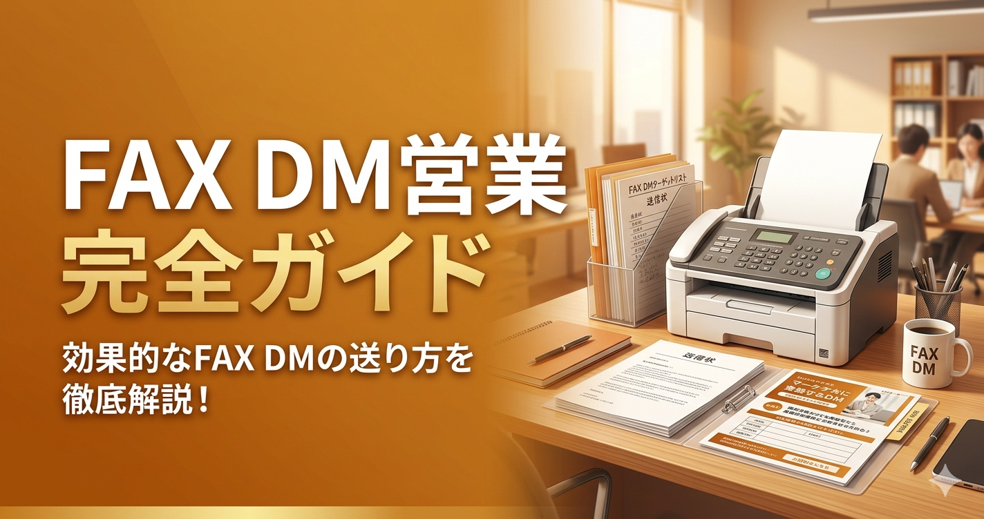 FAX DM営業の完全ガイド