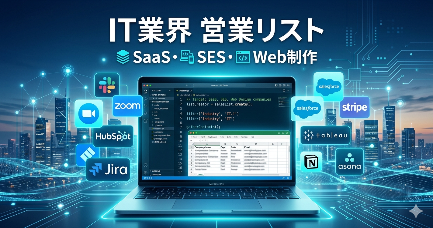 IT業界の営業リスト作成ガイド