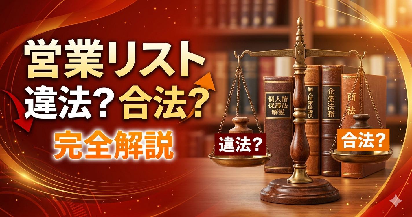 営業リストの法務ガイド